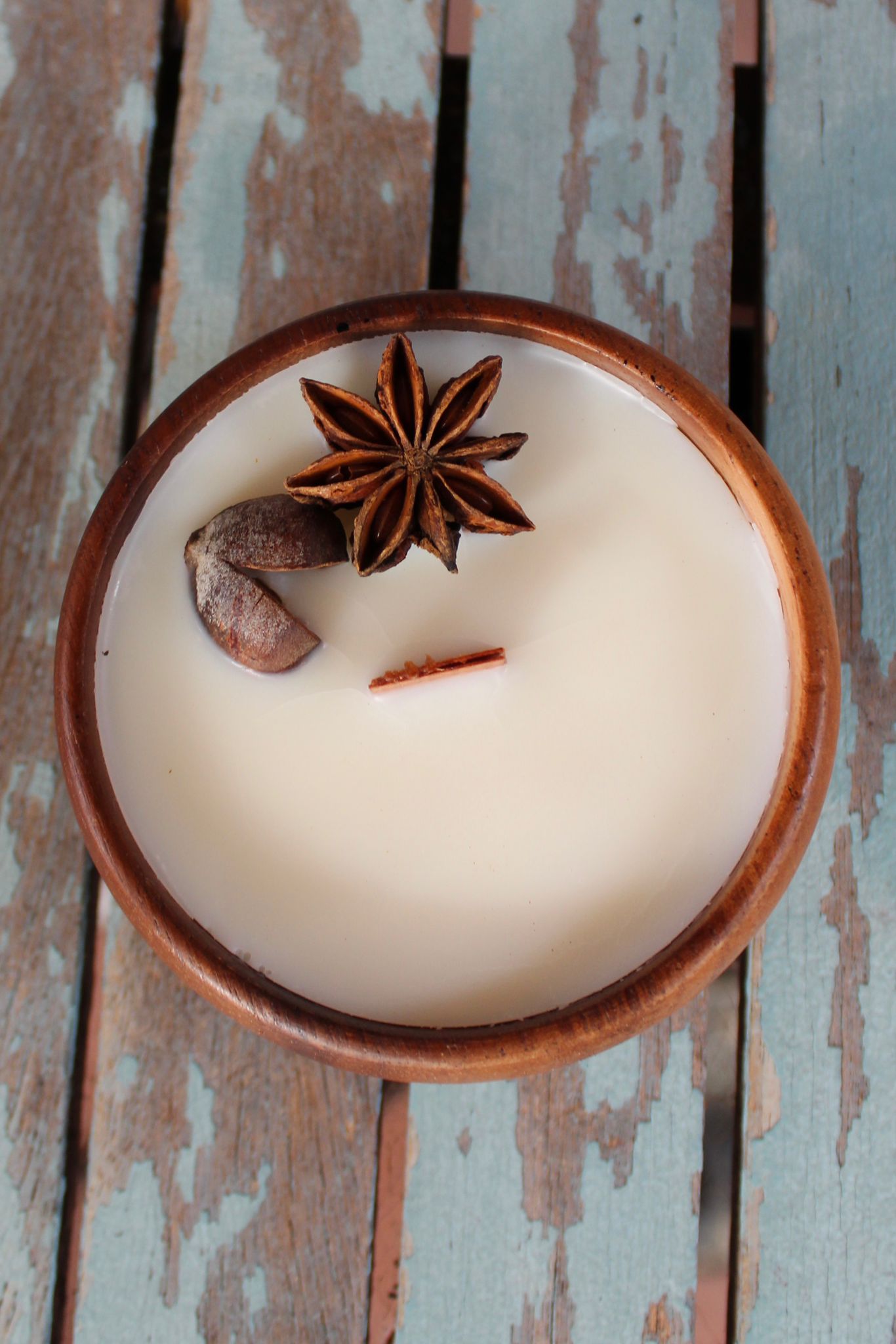Vela de vainilla y caramelo 8x3,5cm - Imagen 3
