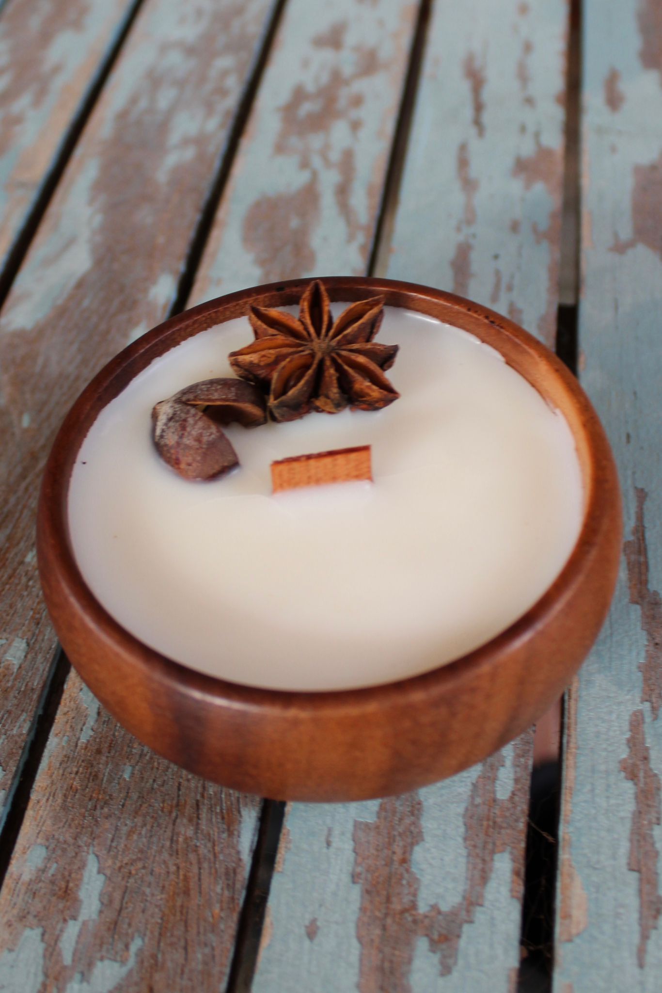 Vela de vainilla y caramelo 8x3,5cm